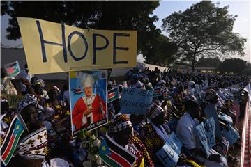 SOUTH SUDAN POPE FRANCIS VISIT