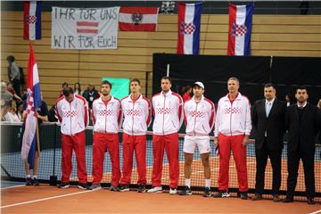 Davis Cup: Borna Ćorić - Dennis Novak