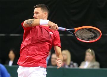 Davis Cup: Borna Ćorić - Dennis Novak