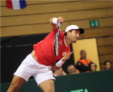 Davis Cup: Borna Ćorić - Dennis Novak