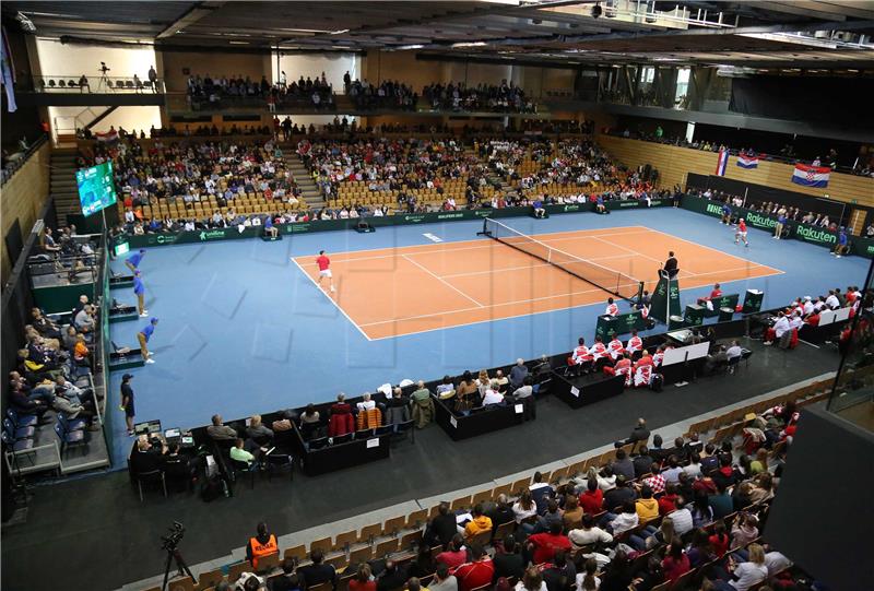 Davis Cup: Borna Ćorić - Dennis Novak