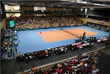 Davis Cup: Borna Ćorić - Dennis Novak