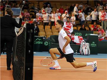 Davis Cup: Borna Gojo - Dominic Thiem