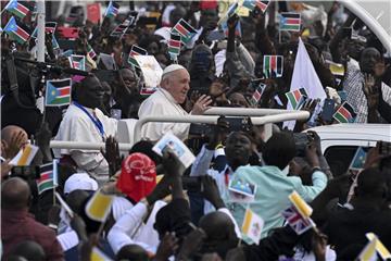 SOUTH SUDAN POPE FRANCIS VISIT