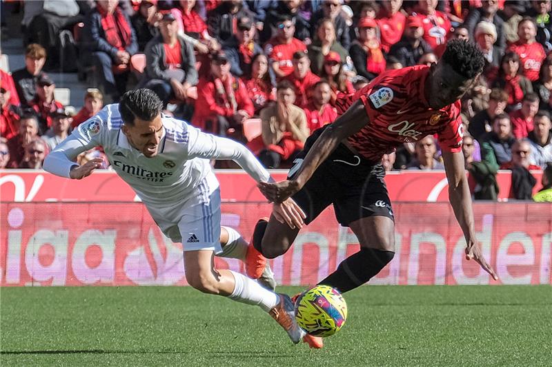 Mallorca srušila Real Madrid, Modriću zadnjih pola sata