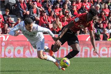 Mallorca srušila Real Madrid, Modriću zadnjih pola sata