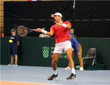 Davis Cup: Borna Ćorić - Dominic Thiem