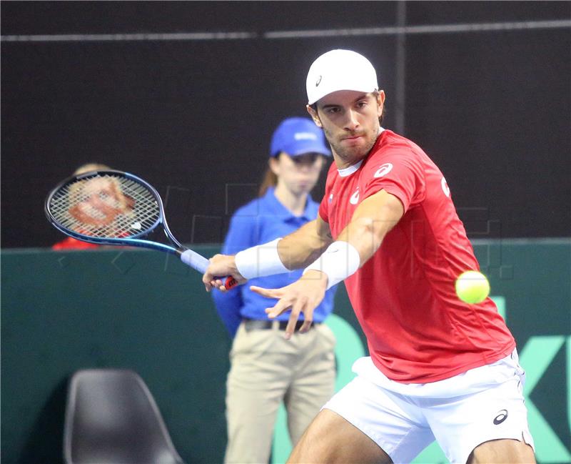 Davis Cup: Borna Ćorić - Dominic Thiem