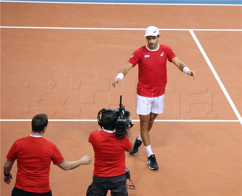 DC: Ćorić svladao Thiema, Hrvatska s 3-1 pobijedila Austriju