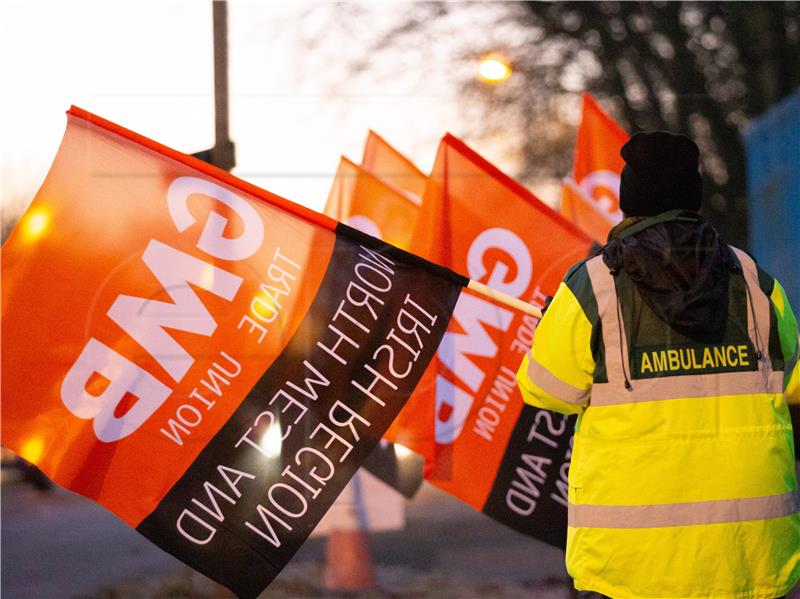 BRITAIN NHS STRIKES