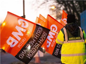 BRITAIN NHS STRIKES