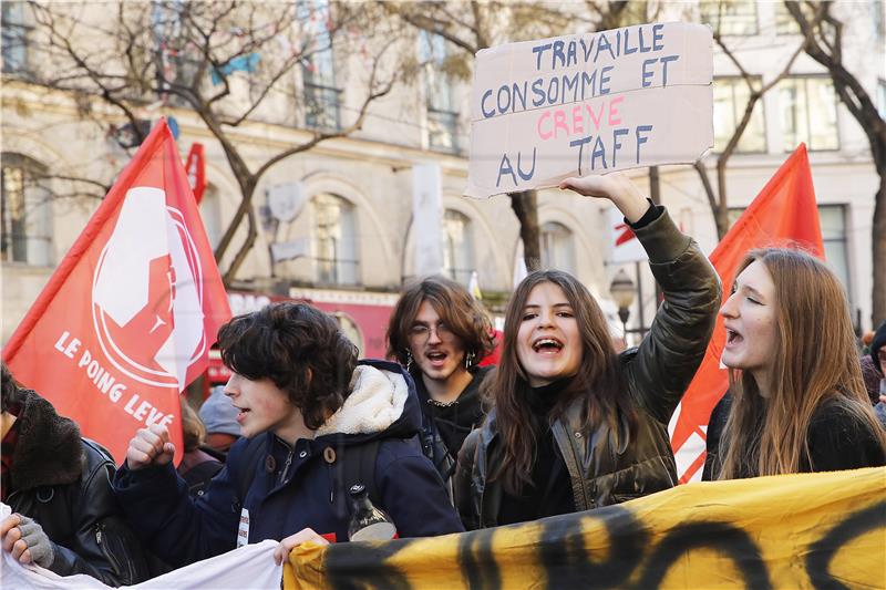 FRANCE PENSIONS STRIKE