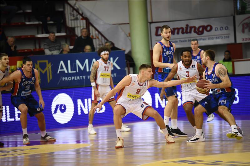 ABA liga: Borac Mozzart - Cibona