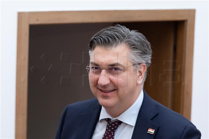 Andrej Plenković nakon sastanka Kluba HDZ-a