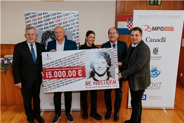 €15,000 raised in 23rd Terry Fox Run donated to Zagreb Children's Hospital