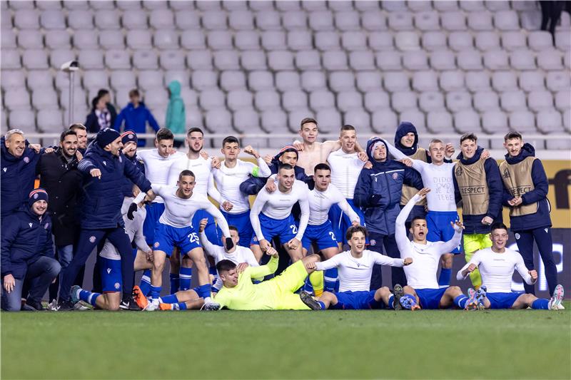 Utakmica doigravanja nogometne Lige prvaka mladih Hajduk - Šahtar