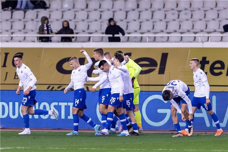 Utakmica doigravanja nogometne Lige prvaka mladih Hajduk - Šahtar