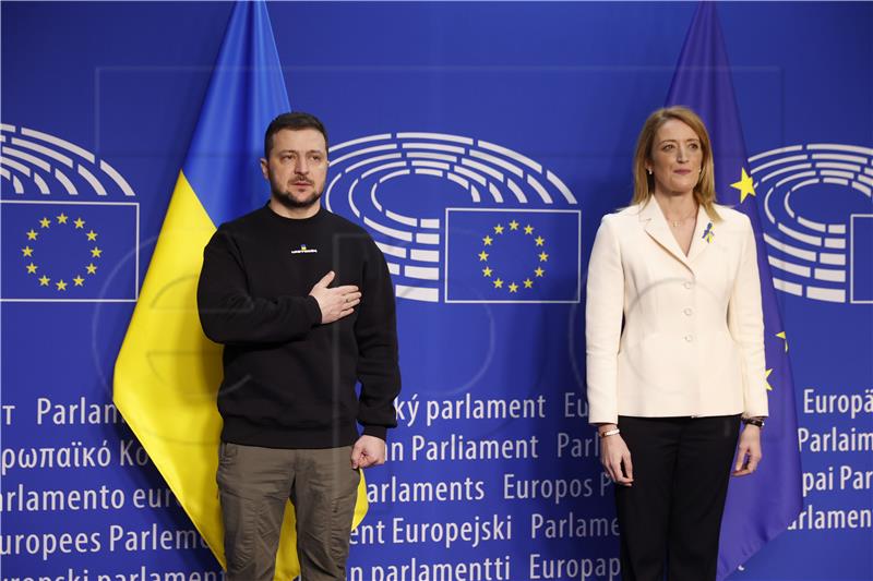 Zelenskij u Bruxellesu prvi put nakon početka ruske agresije