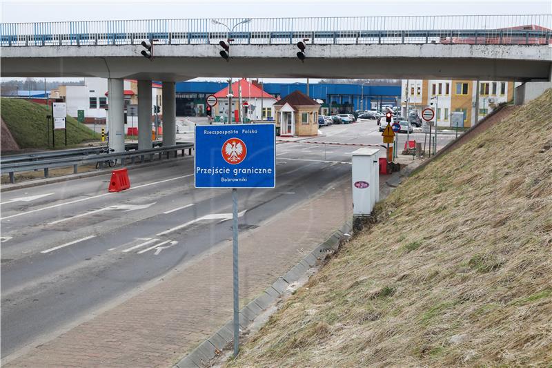 POLAND BELARUS BORDER CLOSED