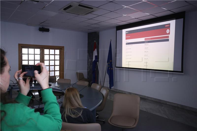 Konferencija za medije u Ministarstvu gospodarstva i održivog razvoja