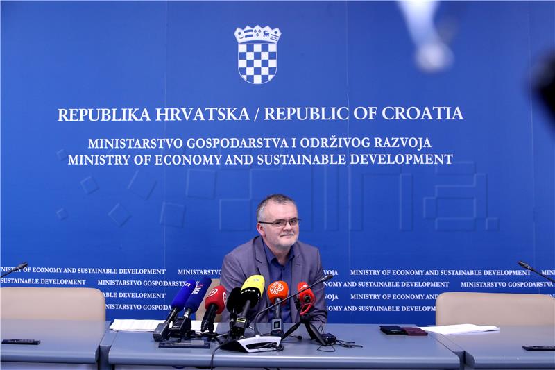 Konferencija za medije u Ministarstvu gospodarstva i održivog razvoja