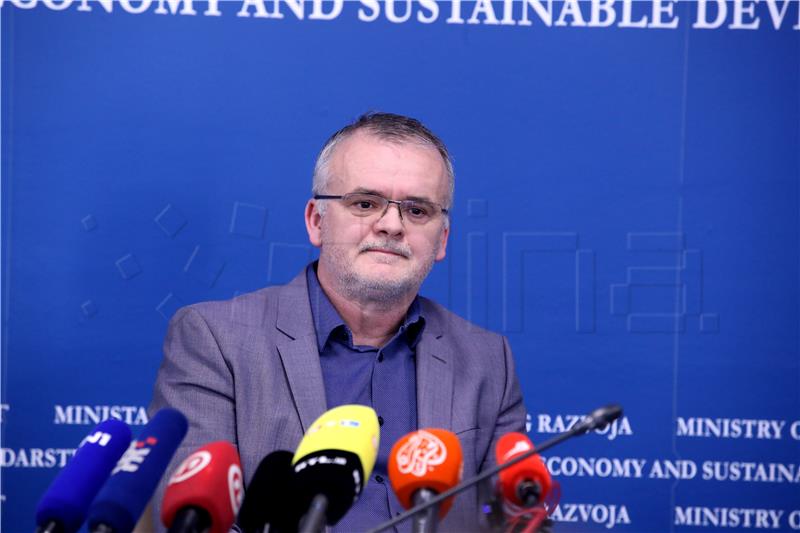 Konferencija za medije u Ministarstvu gospodarstva i održivog razvoja