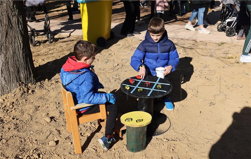 U Zadru otvoren prvi senzorički park za promicanje socijalne inkluzije djece