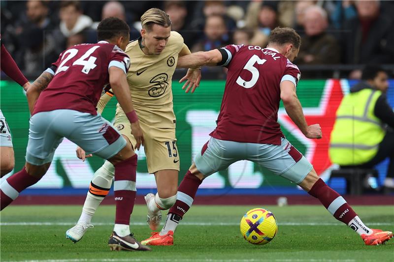 Engleska: West Ham United - Chelsea 1-1