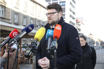 Konferencija za medije SDP-a i Zeleno lijevog bloka