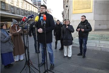 Konferencija za medije SDP-a i Zeleno lijevog bloka