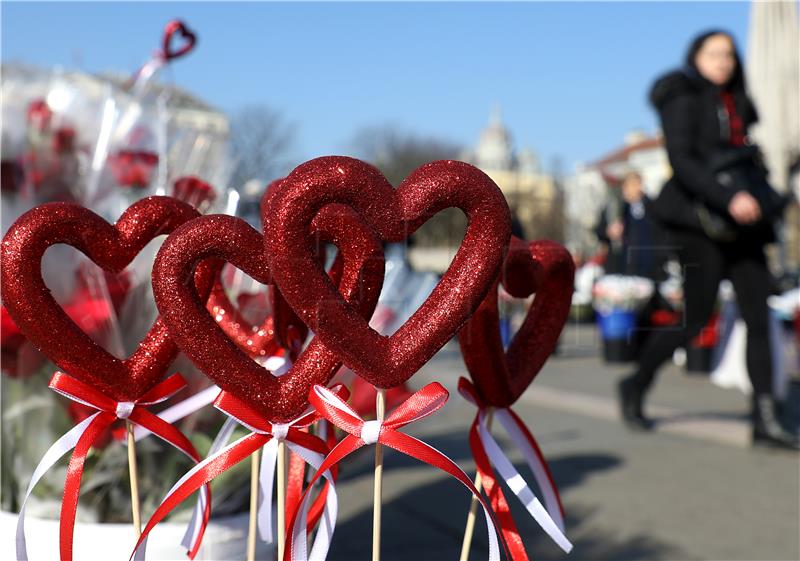 Valentinovo na ulicama Zagreba