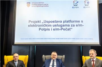 Konferencija o uspostavi platforme s elektroničkim uslugama za e/m-Potpis i e/m-Pečat