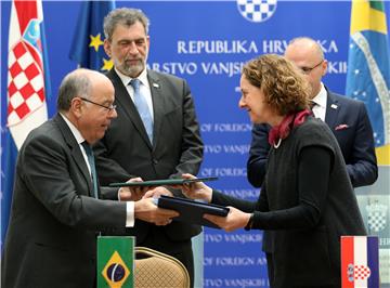 Grlić Radman s brazilskim ministrom vanjskih poslova