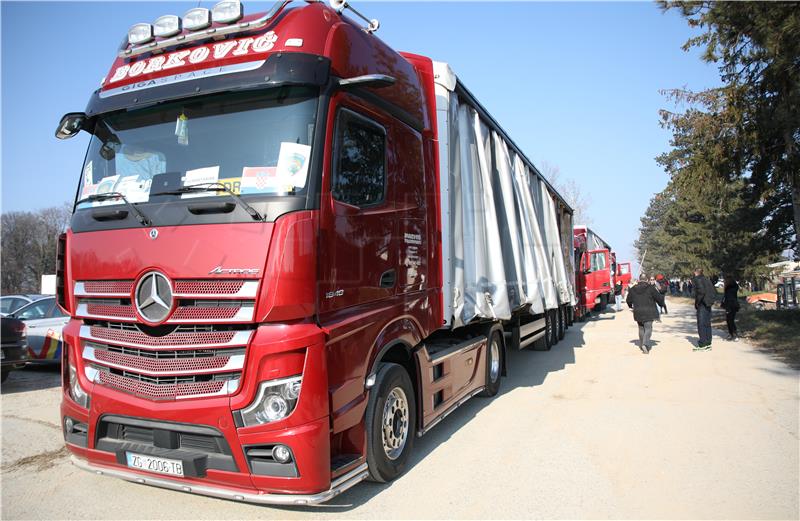 Caritas Croatia trucks with food arrive in Turkey