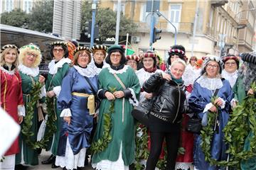 Rijeka: Završna karnevalska povorka 40. Riječkog karnevala