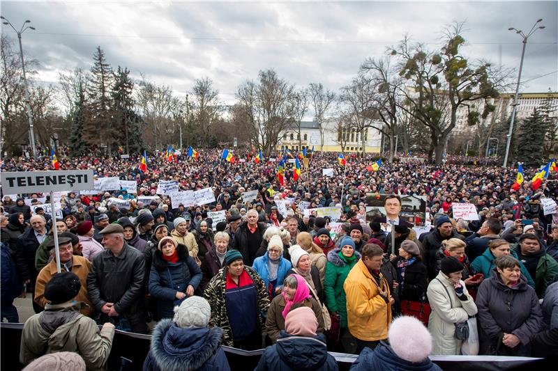 MOLDOVA PROTEST