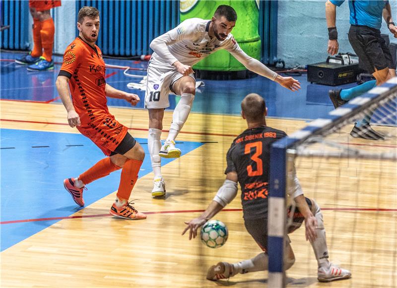 Polufinalna utakmica Hrvatskog futsal kupa: Novo Vrijeme - Šibenik