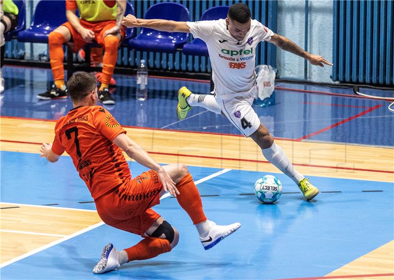 Polufinalna utakmica Hrvatskog futsal kupa: Novo Vrijeme - Šibenik