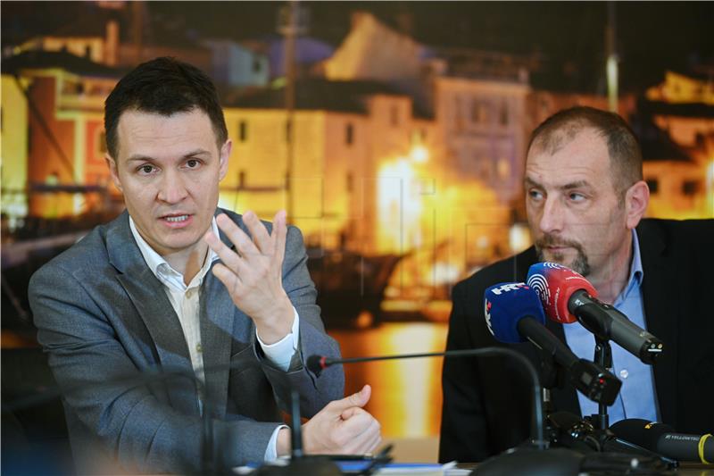 Zajednička konferencija za medije gradonačelnika Makarske i načelnika Općine Barban