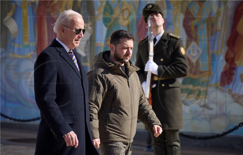 Biden u Kijevu obećao nastavak podrške i novu pomoć 