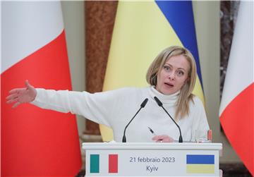 UKRAINE ITALY DIPLOMACY