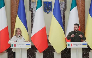 UKRAINE ITALY DIPLOMACY