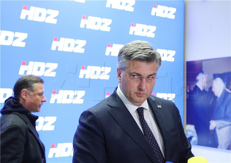 Izjava Andreja Plenkovića nakon sjednice šireg Predsjedništva HDZ-a