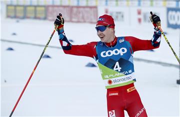 SP skijaško trčanje: Drugo zlato za Kruegera, opet sve medalje u Norvešku