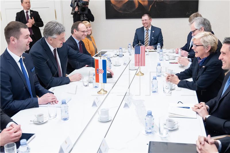 Croatian PM meets with US Secretary of Energy