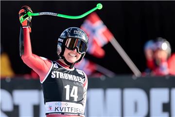 Super-g Kvitfjell: Pobjeda Huetter