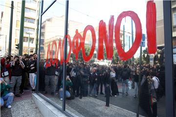 GREECE TRAIN CRASH PROTEST