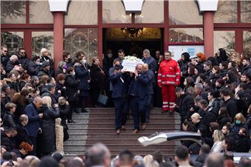 GREECE TRAIN CRASH FUNERAL