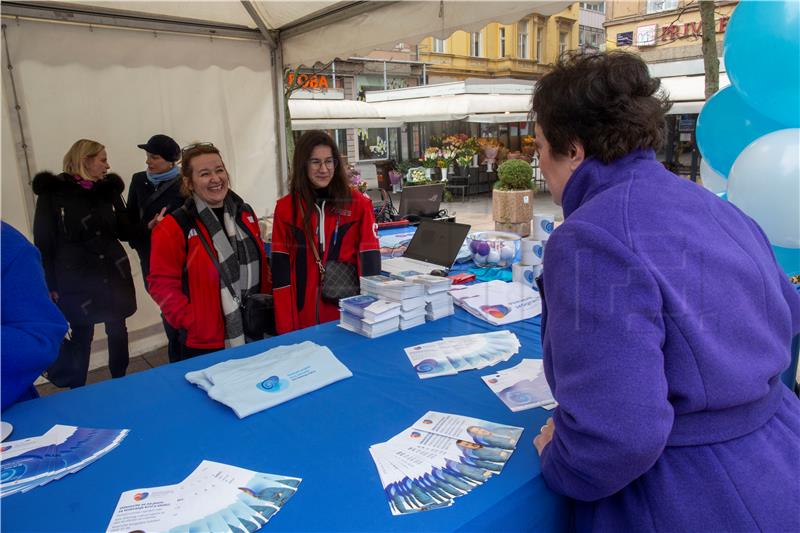 Obilježavanja Mjeseca svjesnosti o raku debelog crijeva -  javnozdravstvena akcija 