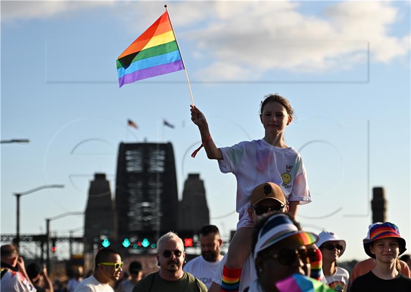 AUSTRALIA SYDNEY WORLDPRIDE MARCH